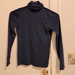 Navy Blue Turtle Neck